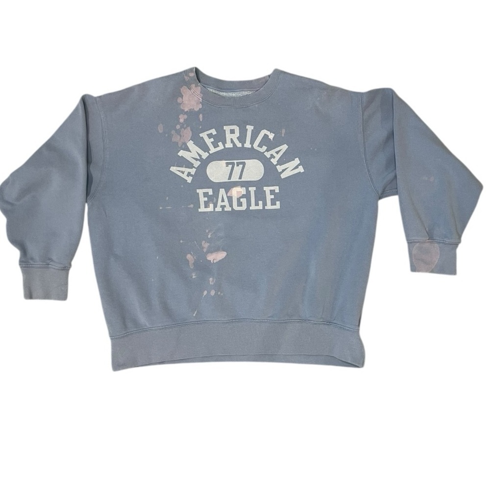 American Eagle Bleached Crew‎ Neck Sweatshirt